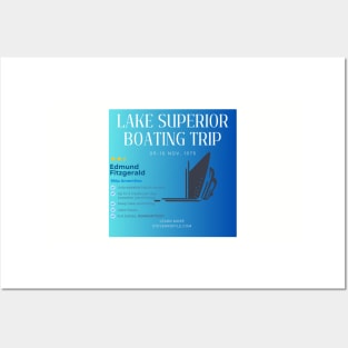 Lake Superior Boating Trip Posters and Art